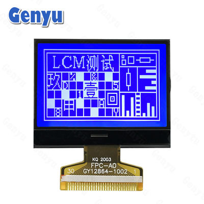 Goede prijs. 1.9 inch STN Blauw 128x64 LCD Display 30PIN FPC 8-Bit Parallel Voor Water Dispenser online