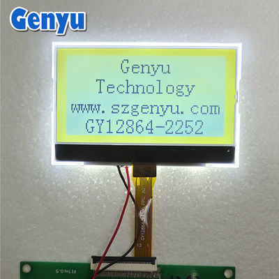 Goede prijs. 2.48 inch grafisch LCD-scherm 128x64 pixels STN Geel-groen met witte achtergrondverlichting online