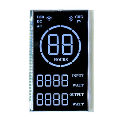 Goede prijs. 7 Segment VA Zwarte LCD Aanpassing Negatief Display 5V 27PIN online