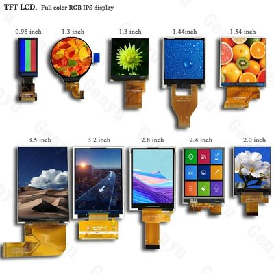 Goede prijs. 2,4 inch IPS TFT LCD-display met brede kijkhoek, 18-pins soldeer FPC en ISO9001:2015 certificering voor automotive toepassingen online